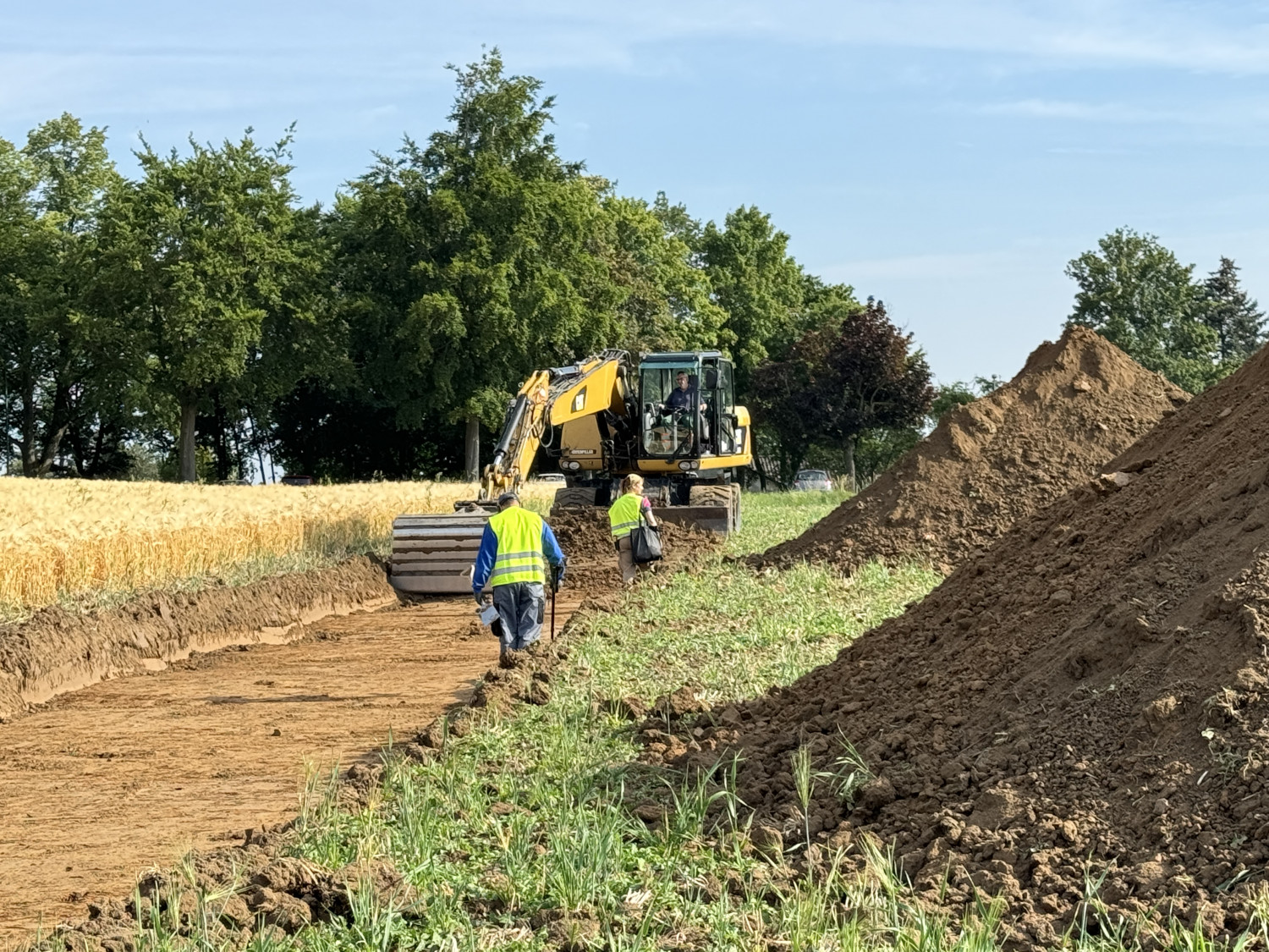 Ein Feld an der Bad Nenndorfer Buchenallee wurde archäologisch untersucht.